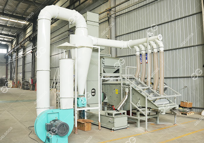 Cocoa Bean Peeling System